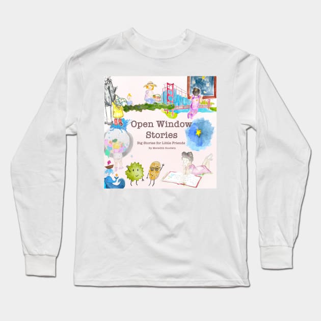 Title Page Long Sleeve T-Shirt by Open Window Stories